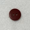 Botón circular plano café de 2 orificios, diámetro de 1.5 cm (precio por botón)