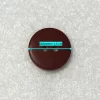 Botón circular plano café de 2 orificios, diámetro de 1.5 cm (precio por botón) - Imagen 2
