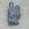 Botón con forma de conejo azul, se sujeta por atrás, 1.6 x 1 cm (precio por botón)