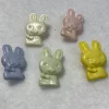 Botón con forma de conejo azul, se sujeta por atrás, 1.6 x 1 cm (precio por botón) - Imagen 4