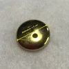 Botones metálicos circulares planos con 2 orificios, 1.5 cm de diámetro (precio por botón) - Imagen 2