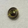 Botones metálicos con relieves, se sujetan por atrás, 1.5 cm de diámetro (precio por botón) - Imagen 3