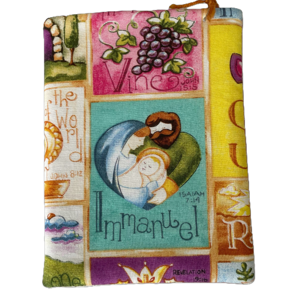 Libreta con forro de tela hecho a mano