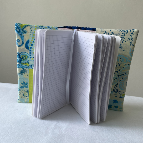 Libreta con forro de tela hecho a mano - Imagen 2