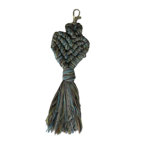 Llavero de macramé
