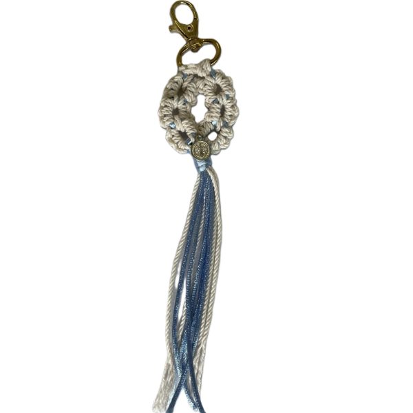 Llavero de macramé