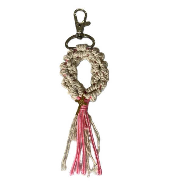 Llavero de macramé