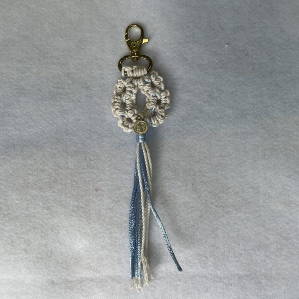Llavero de macramé