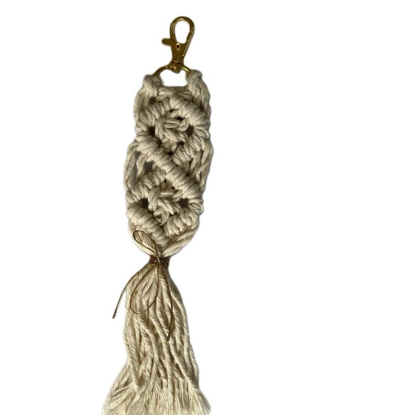 Llavero de macramé