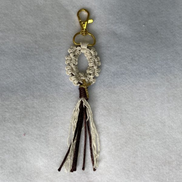 Llavero de macramé