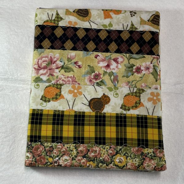 Libreta con forro de tela hecho a mano