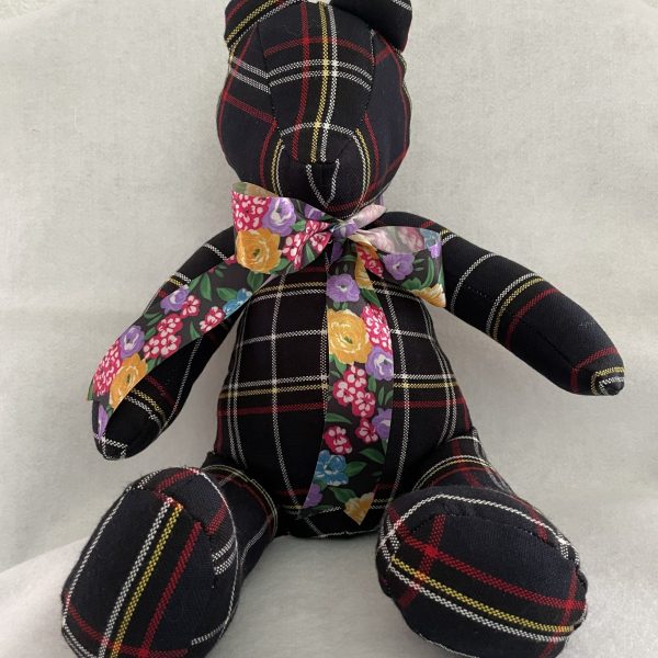 Oso de tela hecho a mano