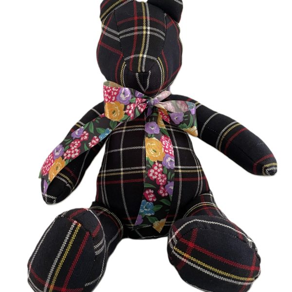 Oso de tela hecho a mano