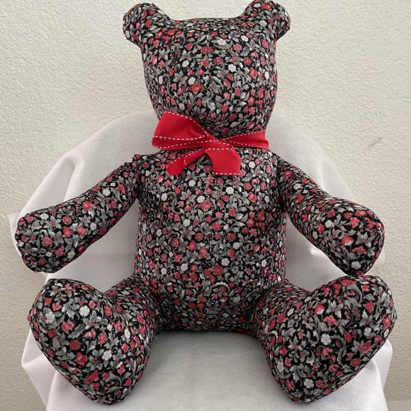 Oso de tela hecho a mano