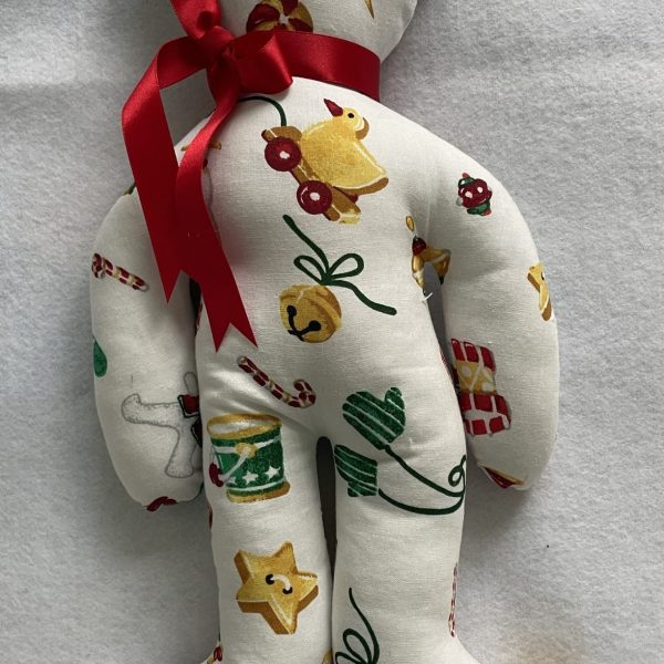 Oso de tela hecho a mano