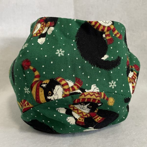 Canasta de tela hecha a mano