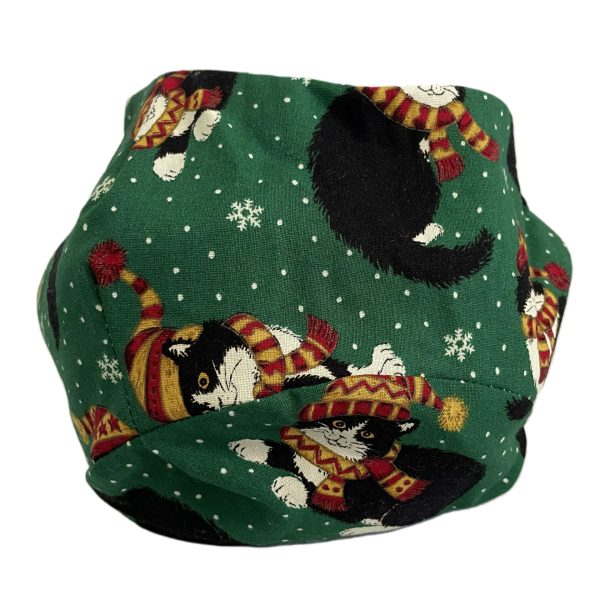 Canasta de tela hecha a mano