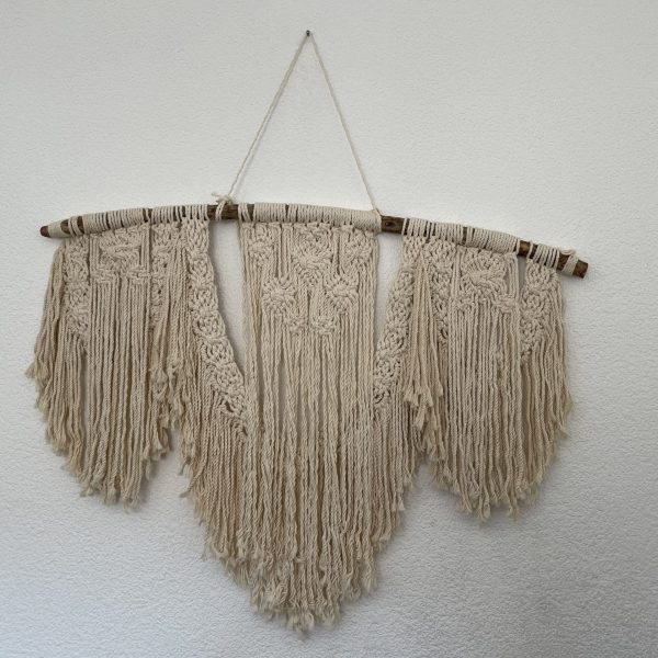 Tapiz de macramé