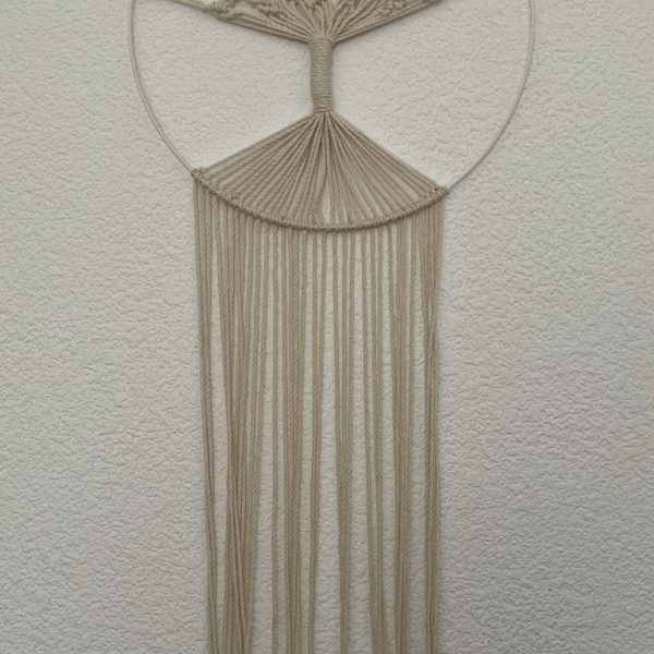 Colgante de macramé