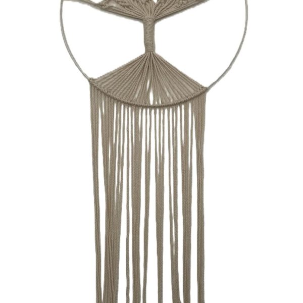 Colgante de macramé