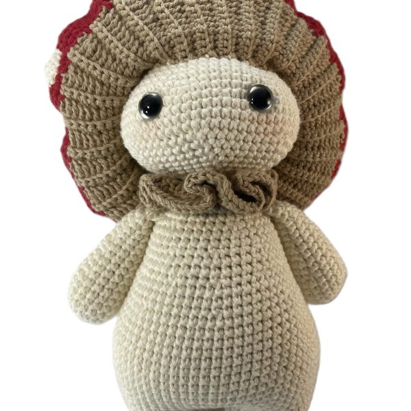 Honguito tejido a mano