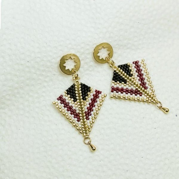 Aretes de miyuki