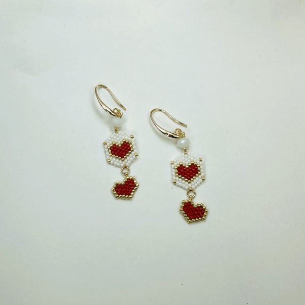 Aretes de miyuki