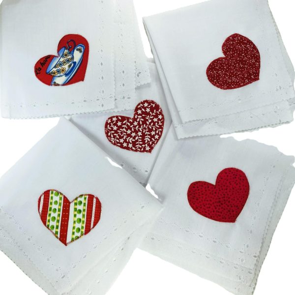 Pañuelo facial con aplicación de tela