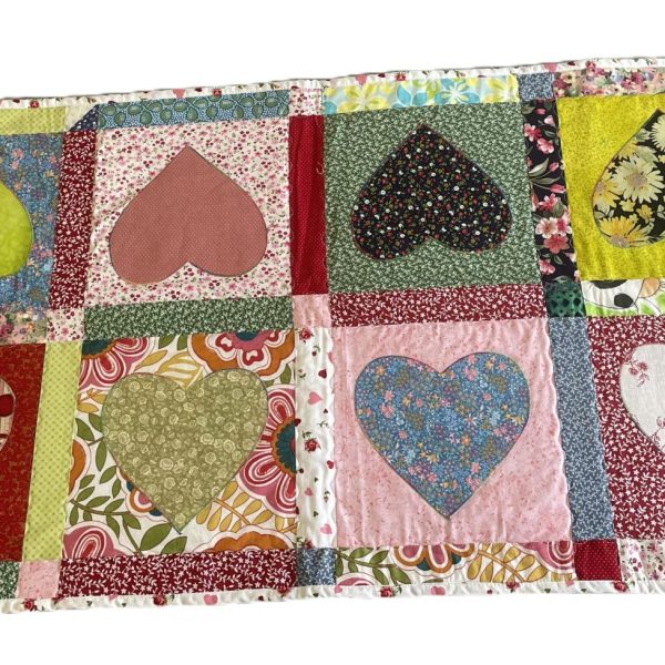 Camino de mesa patchwork