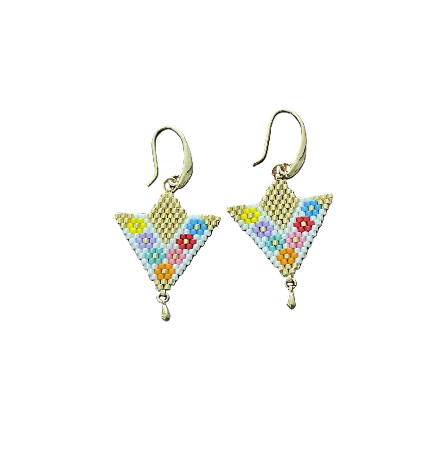 Aretes de miyuki