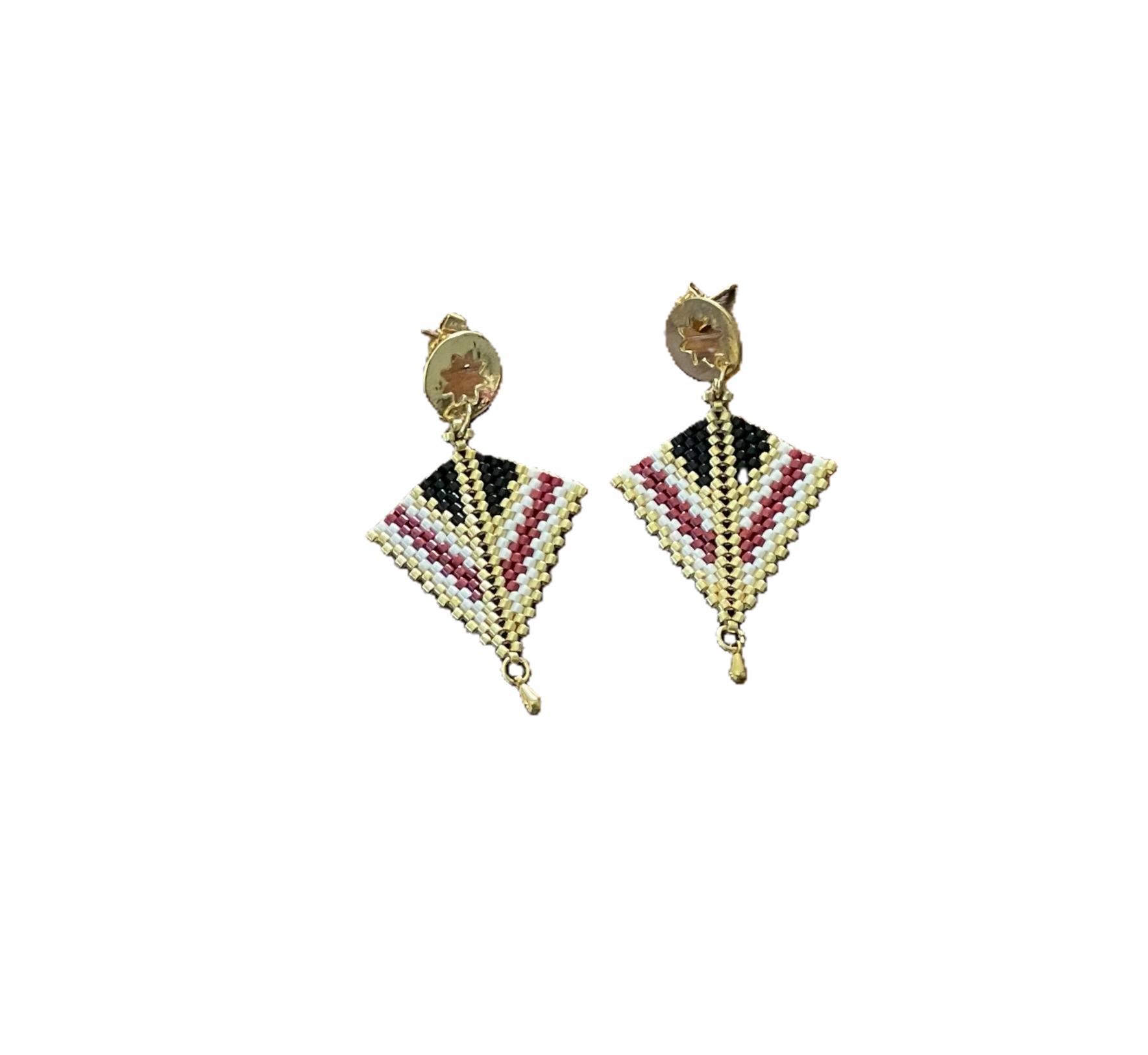 Aretes de miyuki