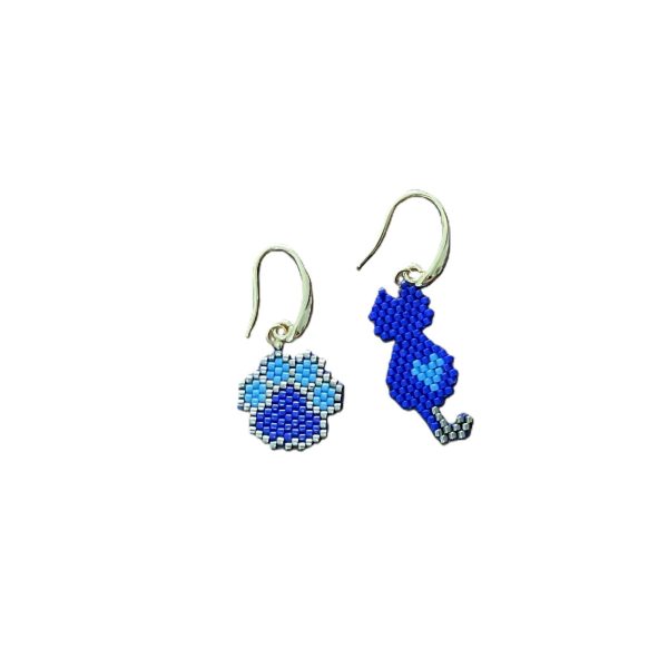 Aretes de miyuki