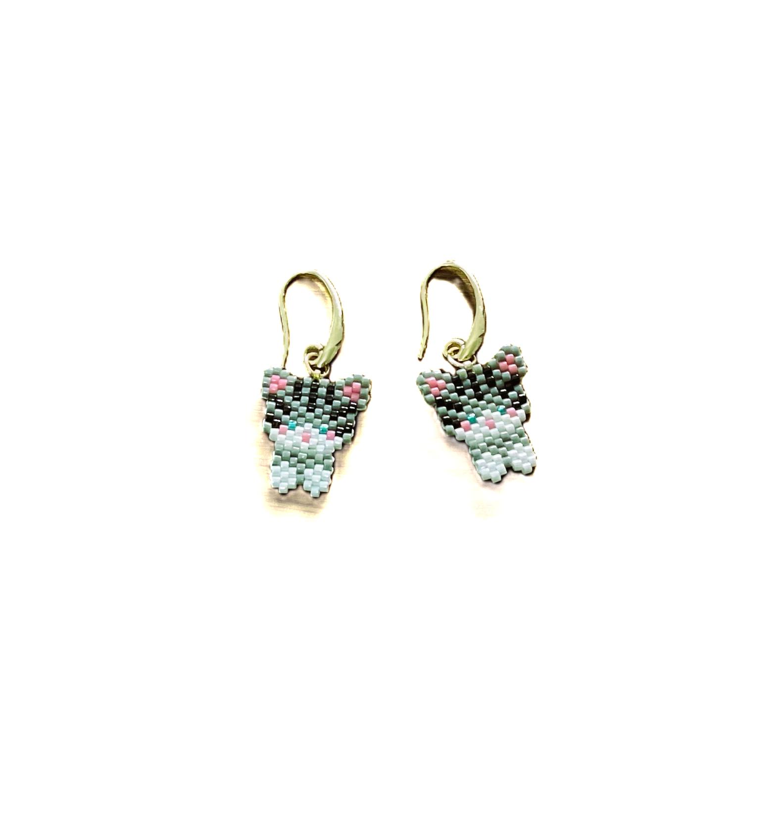 Aretes de miyuki