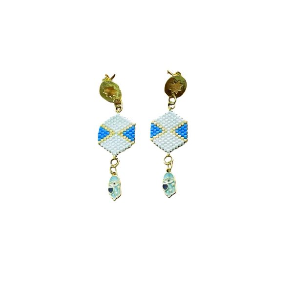 Aretes de miyuki