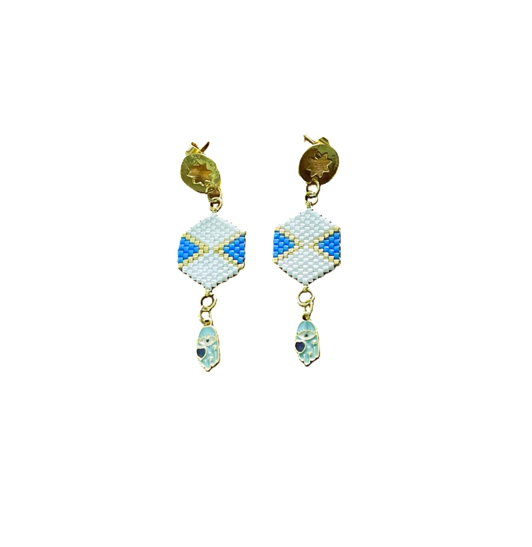 Aretes de miyuki