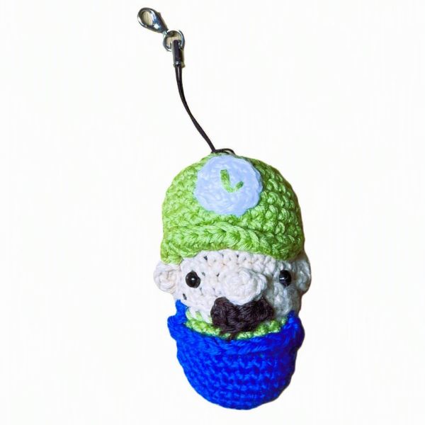 Amigurumi de Luigi