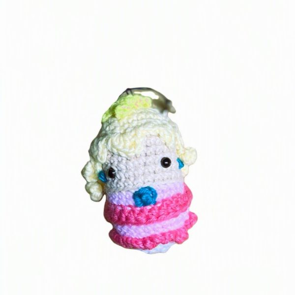 Amigurumi de la Princesa Peach