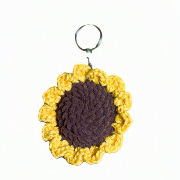 Amigurumi de girasol