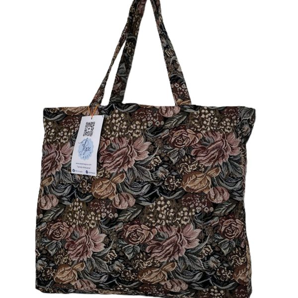 Bolsa tipo tote hecha a mano