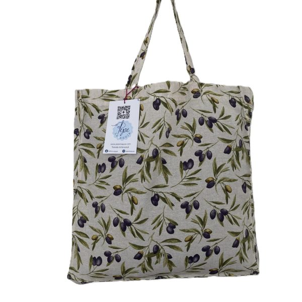Bolsa tipo tote hecha a mano